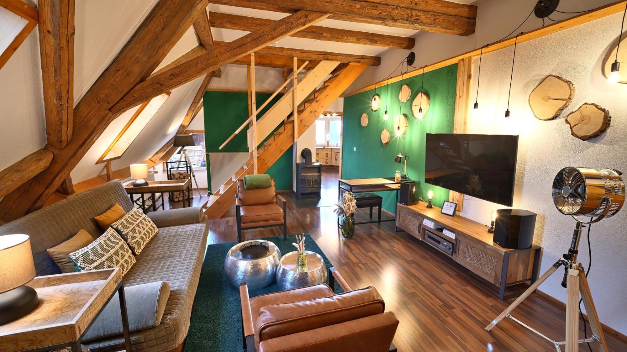 Green Loft Schwarzwald - Dach-Balkon--Musik-Ecke Fluorn-Winzeln Exterior foto